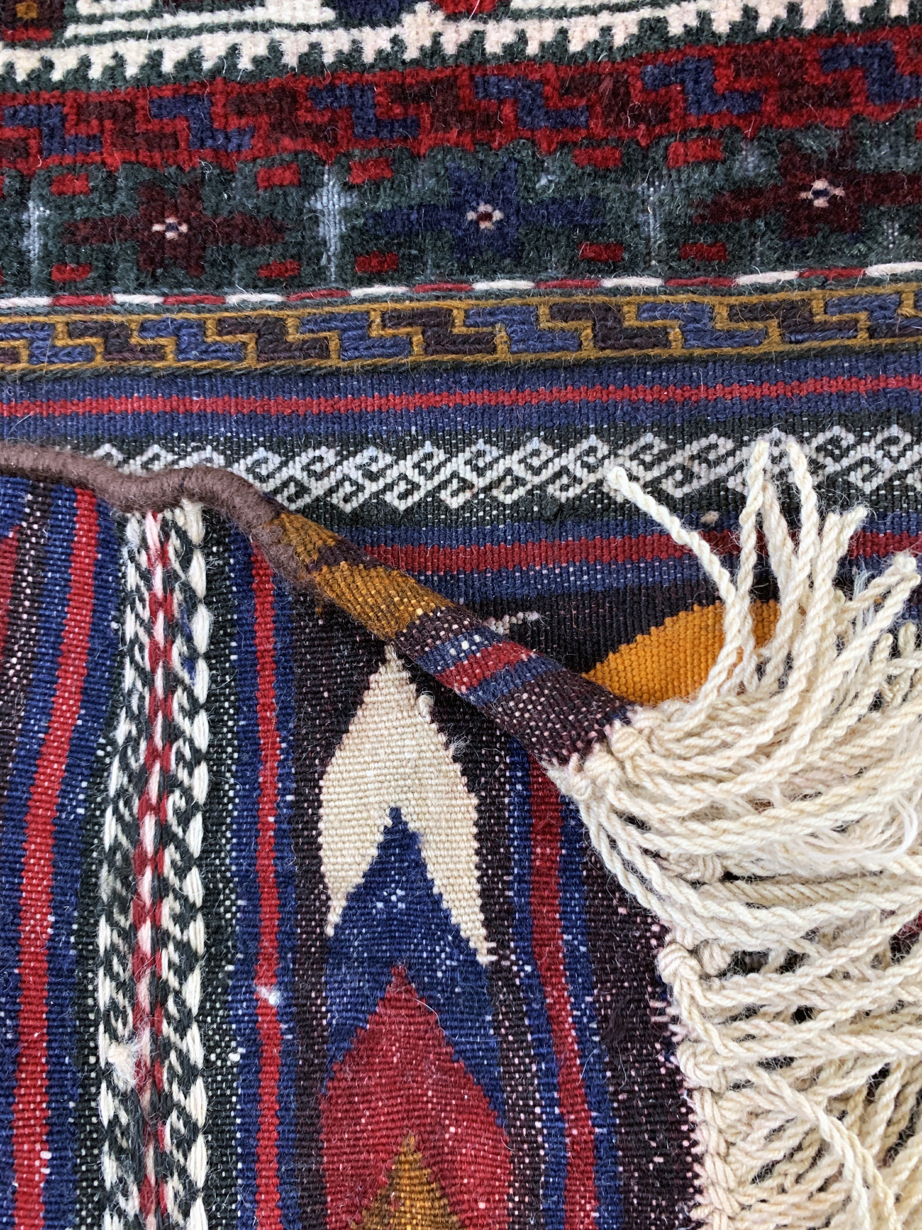 Detail f: Belutsch, Persien, Mitte 20.Jhd., Wolle aufWolle, ca. 290 x 103 cm, EHZ: 2