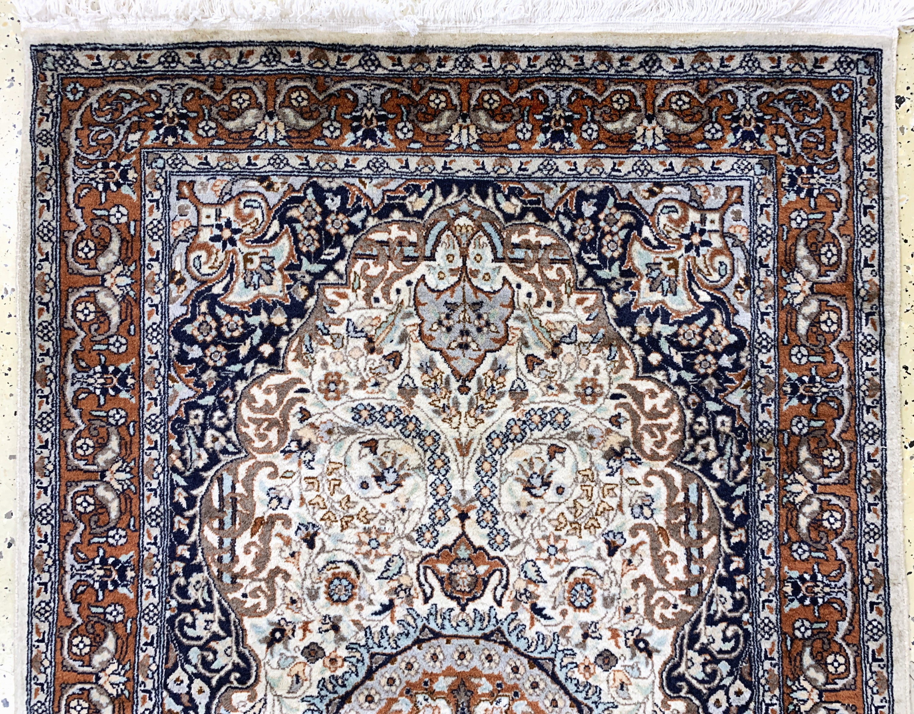 Detail e: 2 lot Lahor, Pakistan, Mitte 20.Jhd, Wolle auf Baumwolle, ca. 158 x 98 cm, EHZ: 2