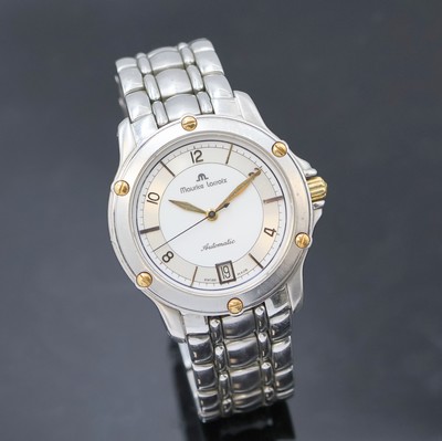 27027241b - MAURICE LACROIX Armbanduhr Referenz 11714, Automatik, Schweiz um 2010, Edelstahl/Gold ...