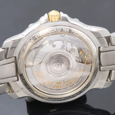 27027241e - MAURICE LACROIX Armbanduhr Referenz 11714, Automatik, Schweiz um 2010, Edelstahl/Gold ...