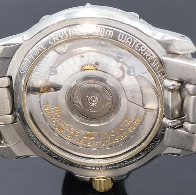 27027241f - MAURICE LACROIX Armbanduhr Referenz 11714, Automatik, Schweiz um 2010, Edelstahl/Gold ...