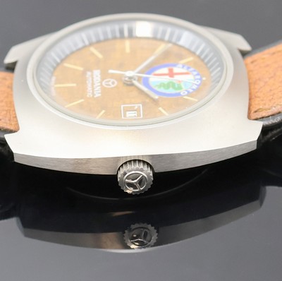 27027243d - RODANIA / ALFA ROMEO Armbanduhr, Schweiz 1970er Jahre, Automatik, Edelstahlgeh. inkl. ...