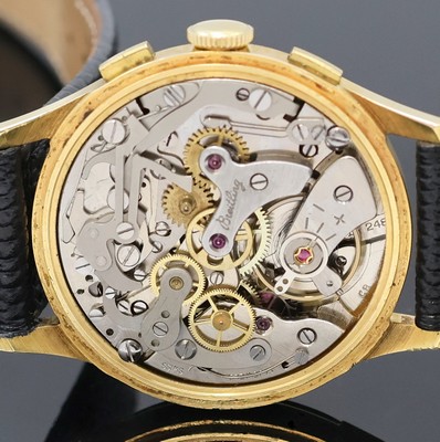 27027256e - BREITLING Herrenchronograph Referenz 1159 48 im vergoldeten Gehäuse, Schweiz um 1950, ...