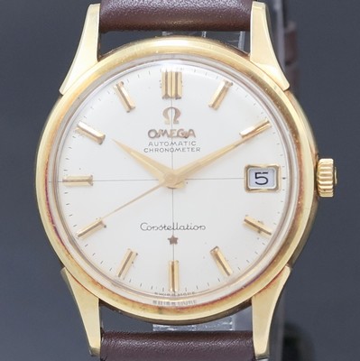 27027259a - OMEGA Constellation Armbanduhr Referenz 14393/ 94 SC 5 in GG 585/000, Automatik, ...