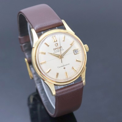 27027259b - OMEGA Constellation Armbanduhr Referenz 14393/ 94 SC 5 in GG 585/000, Automatik, ...