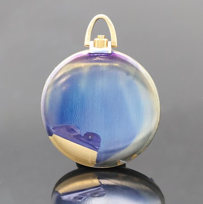 27027260b - ORIOSA nahezu neuwertige Savonette-Frackuhr in GG 585/000, um 1970, Handaufzug, ...