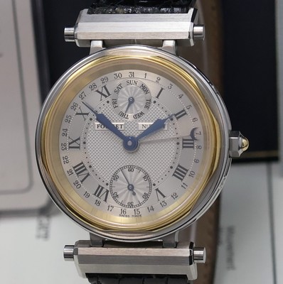 27027297a - FORGET Classic D Chronometer ungetragene Herrenarmbanduhr mit Tag und Datum, Automatik, ...