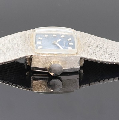 27027439d - FAVOR Damenarmbanduhr in WG 585/000, Schweiz/Deutschland um 1970, Handaufzug, 2-tlg. ...
