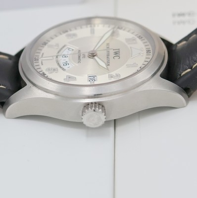 27029536d - IWC UTC Herrenarmbanduhr in Stahl Referenz 3251, Schweiz lt. orig. Garantiekarte verk. ...