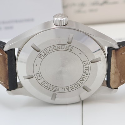 27029536e - IWC UTC Herrenarmbanduhr in Stahl Referenz 3251, Schweiz lt. orig. Garantiekarte verk. ...