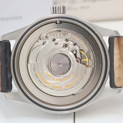 27029536f - IWC UTC Herrenarmbanduhr in Stahl Referenz 3251, Schweiz lt. orig. Garantiekarte verk. ...