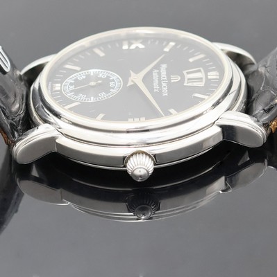 27029537d - MAURICE LACROIX Masterpiece Herrenarmbanduhr in Stahl, Schweiz lt. orig. Papier verk. ...