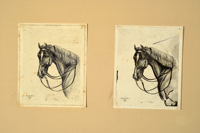 27029547a - Albrecht Adam, 1786 Nördlingen-1862 München, Konvolut aus 5 Radierungen: Pendants ...