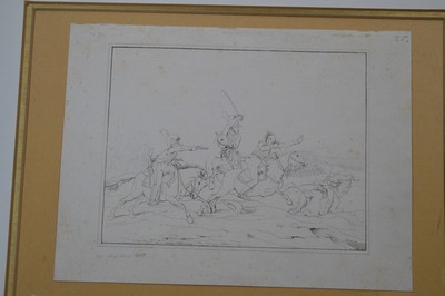 27029713e - Albrecht Adam, 1786 Nördlingen-1862 München, Konvolut aus 5 Radierungen: 2 ...