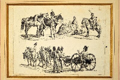 27029713k - Albrecht Adam, 1786 Nördlingen-1862 München, Konvolut aus 5 Radierungen: 2 ...