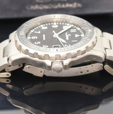 27029724d - SINN Taucher-Chronometer Armbanduhr in Titan, Schweiz um 1999, Automatik, orig. ...