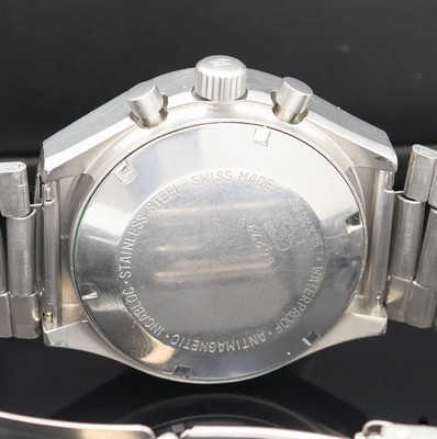 27029725e - SINN Armbandchronograph 157 in Stahl, Schweiz um 1987, Automatik, matt. Geh., neutr. ...