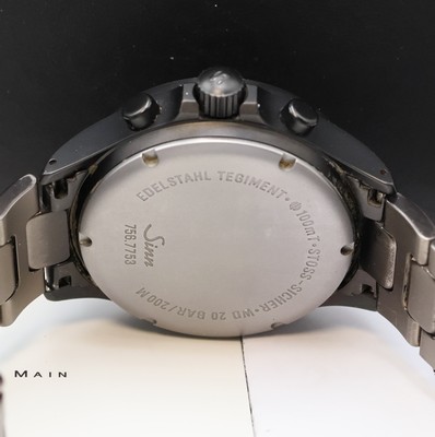 27029727e - SINN Armbandchronograph 756 in Edelstahl, Deutschland verk. lt. beil. Pap. 01/2010, ...