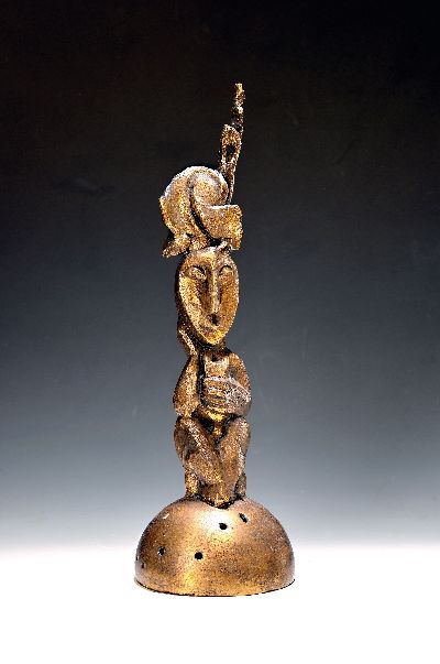 Image Gottfried Bräunling, geb. 1947, Bali Boy, Bronzeskulptur, signiert und num. 4/6, H. ca. ...