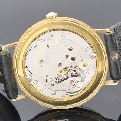 27029765f - ARISTO Armbanduhr in GG 585/000, Deutschland um 1965, Handaufzug, Boden aufgedr., silb. ...