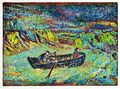 27029805b - Esteban Fekete, 1924 Budapest-2009 Dieburg, bekannter deutsch-argentinischer Künstler ...