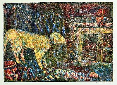 27029805f - Esteban Fekete, 1924 Budapest-2009 Dieburg, bekannter deutsch-argentinischer Künstler ...