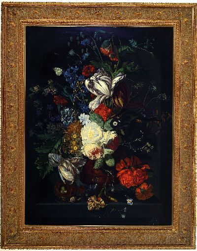 27029817k - Kopie nach Jan van Huysum (1682-1749), aus der 2. Hälfte des 20. Jh., Üppiges ...