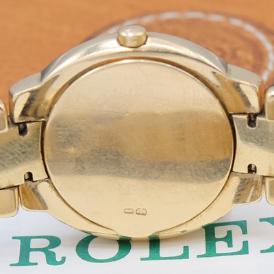 27029944e - ROLEX Cellini Armbanduhr in GG 750/000 mit Diamanten Referenz 6661/8, Schweiz verk. lt. ...