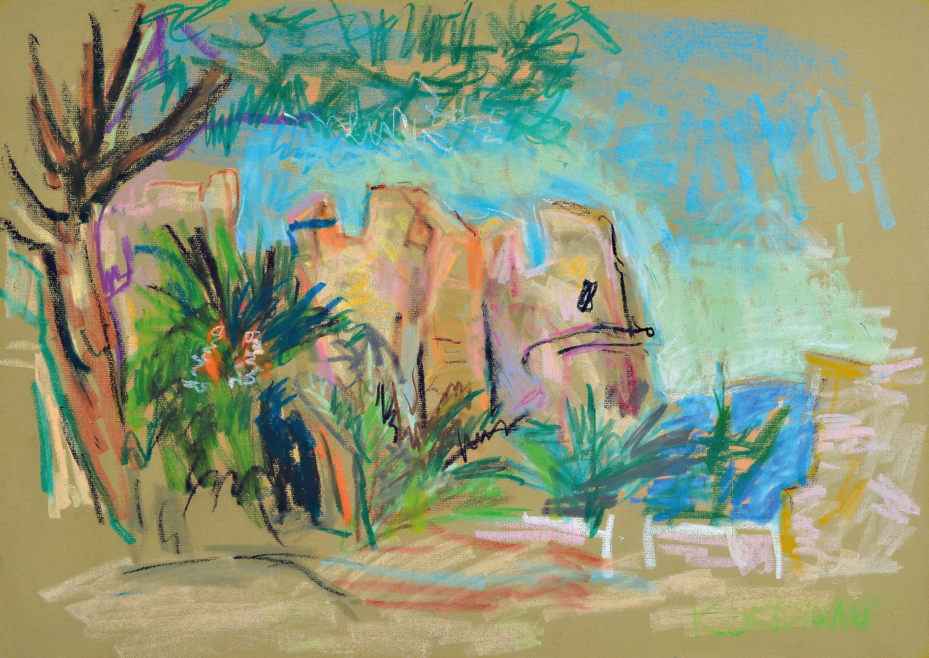 Image 27030156 - Rudolf Kortokraks, 1928 Ludwigshafen am Rhein-2014 Hallein/Österreich, Sommerliche ...