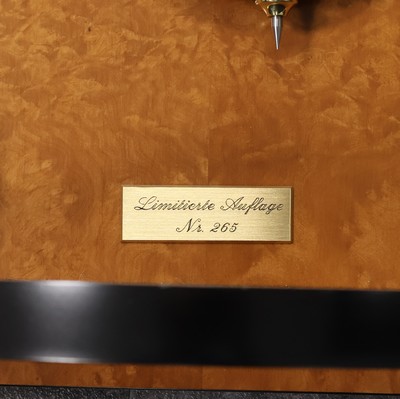 27030206c - KIENINGER 7-Tage Pendeluhr mit Vollkalender und Westminsterschlag Nummer 265, ...