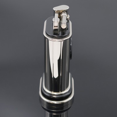 27032834d - CARTIER auf 1000 Stück limitiertes Tischfeuerzeug mit integrierter Uhr, Schweiz 1990er ...