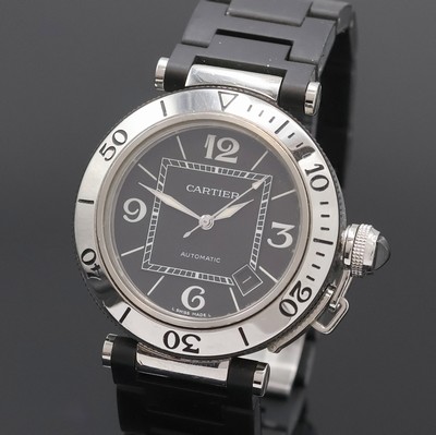 27032869a - CARTIER Herrenarmbanduhr Modell Pasha Seatimer Referenz 2790, Automatik, Schweiz um ...