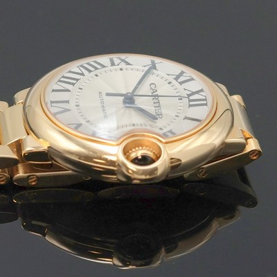 27033134d - CARTIER Mediumarmbanduhr Ballon Bleu in Rosegold 750/000 Referenz 3003, Automatik, ...