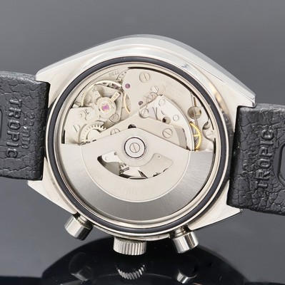 27033172f - AERO NEUCHATEL Armbandchronograph mit Mondphase, Automatik, Schweiz um 1980, massives ...