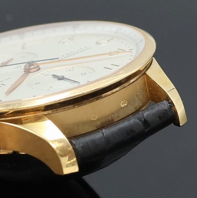 27033179e - IWC Armbandchronograph Modell Portugieser in Rosegold 750/000 Referenz 3714, Schweiz um ...