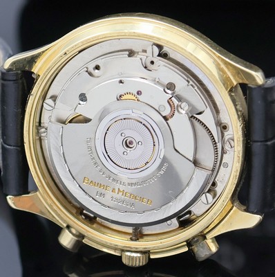 27033202f - BAUME & MERCIER Armbandchronograph in GG 750/000 Referenz 86103, Automatik, Schweiz um ...