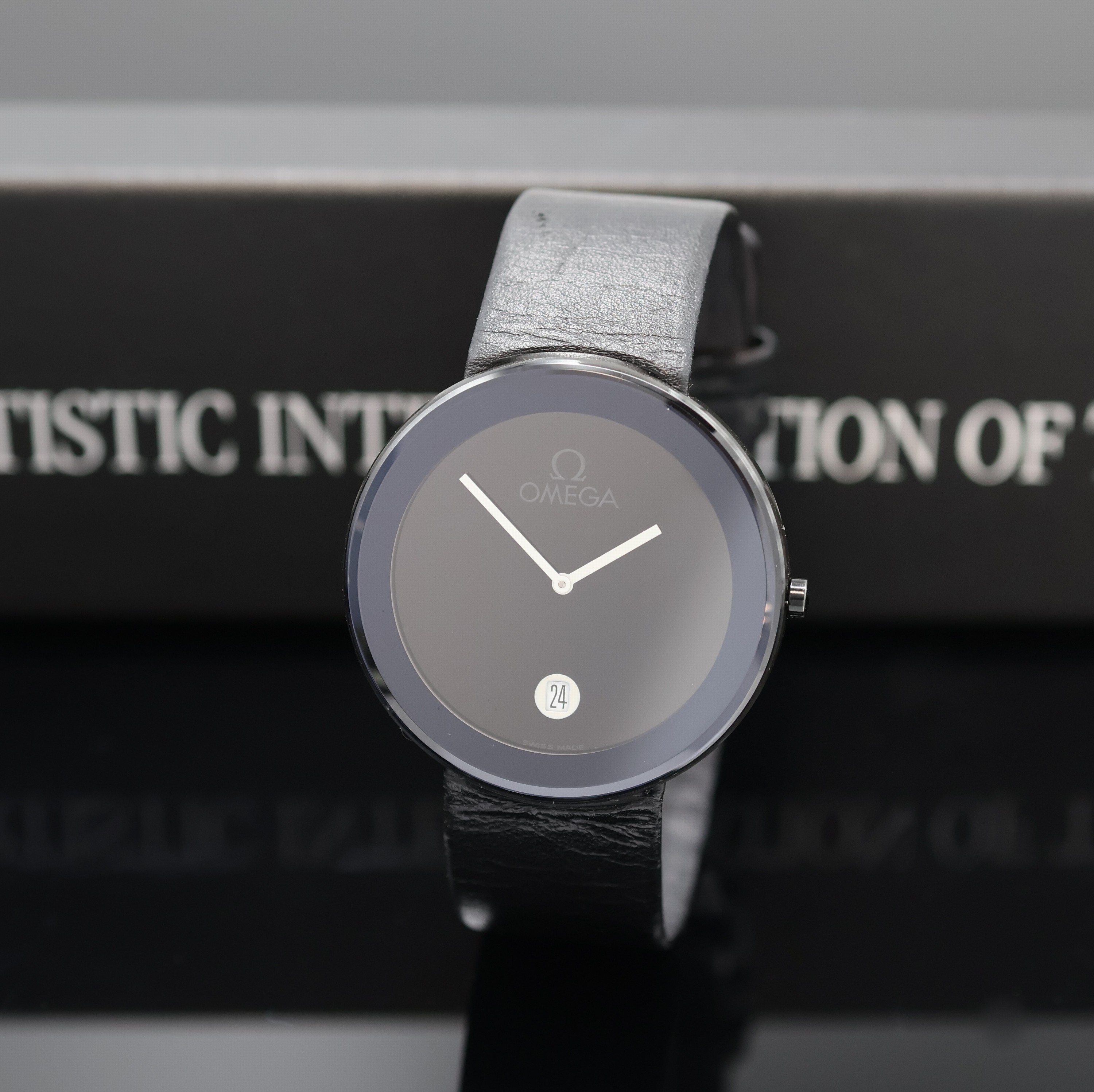 Image 27033387 - OMEGA Art Collection Max Bill auf 999 Stück limitierte Armbanduhr, Schweiz um 1987, ...