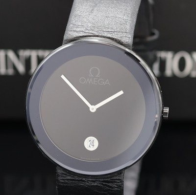 27033387a - OMEGA Art Collection Max Bill auf 999 Stück limitierte Armbanduhr, Schweiz um 1987, ...