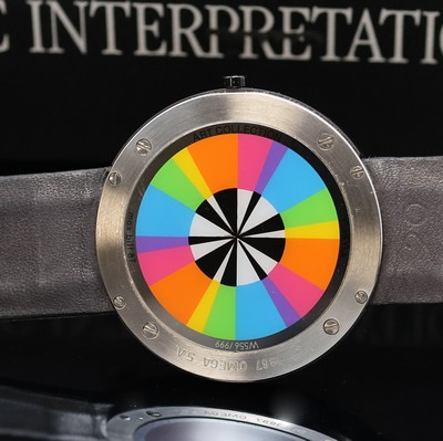 27033387b - OMEGA Art Collection Max Bill auf 999 Stück limitierte Armbanduhr, Schweiz um 1987, ...