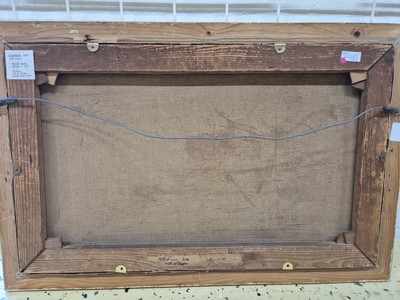 27033456d - Paul Scheffer, 1877 Kassel-1916 Berlin, ´Blick nach Zella´ so auf altem Etikett bez., ...