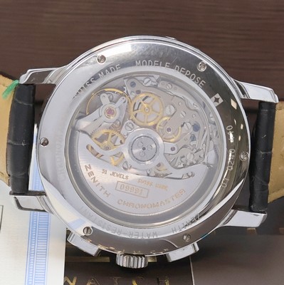27033461e - ZENITH hochfeiner Schaltradchronograph in Chronometerqualität Serie Chronomaster ...