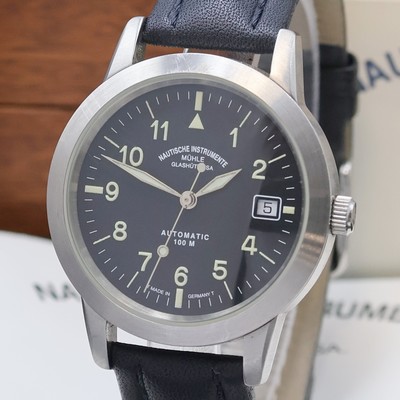 27033479a - NAUTISCHE INSTRUMENTE MÜHLE GLASHÜTTE Sports M12 Armbanduhr Referenz M1-26-10, ...