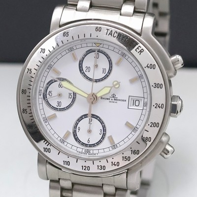 27033497a - BAUME & MERCIER Armbandchronograph Referenz MV04F023, Schweiz um 1997, Automatik, ...