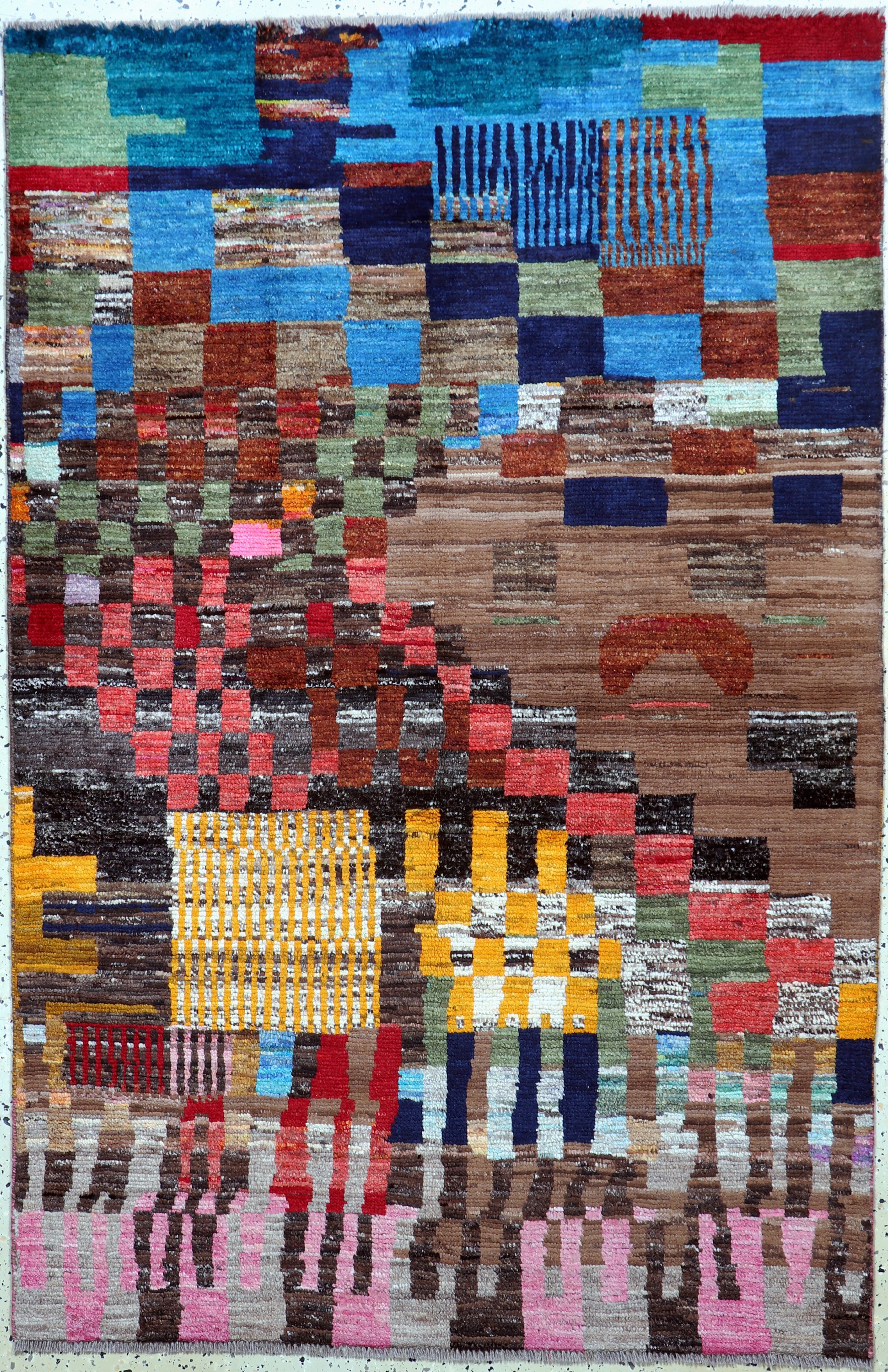 Image 27033528 - Gabbeh´Modern´, Persien, Neuwertig, Wolle auf Wolle, ca. 186 x 123 cm Schätzpreis: ...