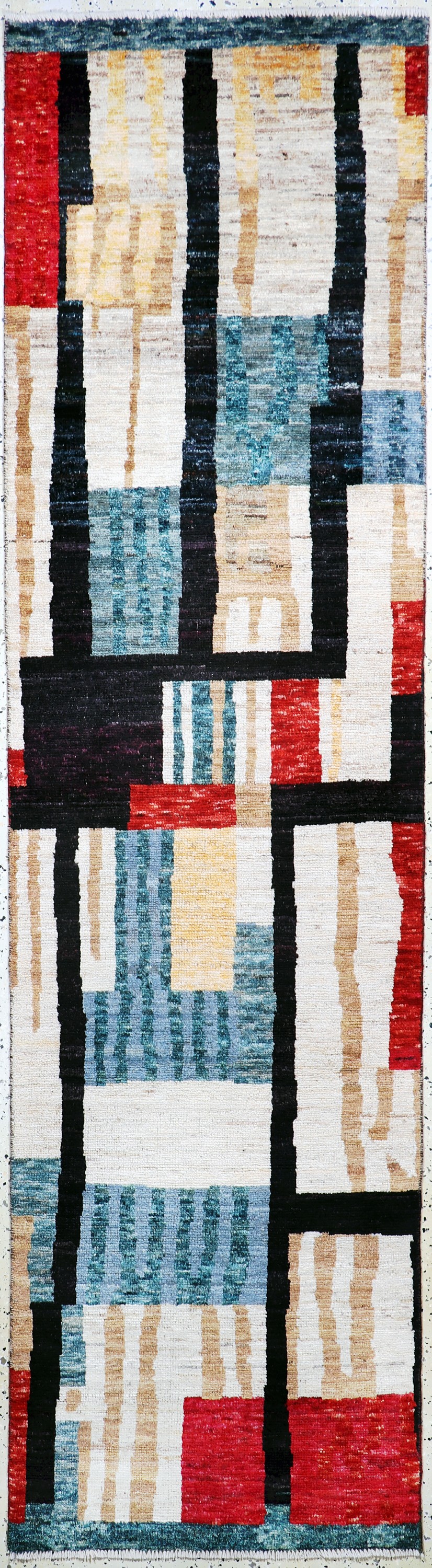 Image 27033531 - Gabbeh´Modern´, Persien, Neuwertig, Wolle auf Wolle, ca. 297 x 79 cm Schätzpreis: ...