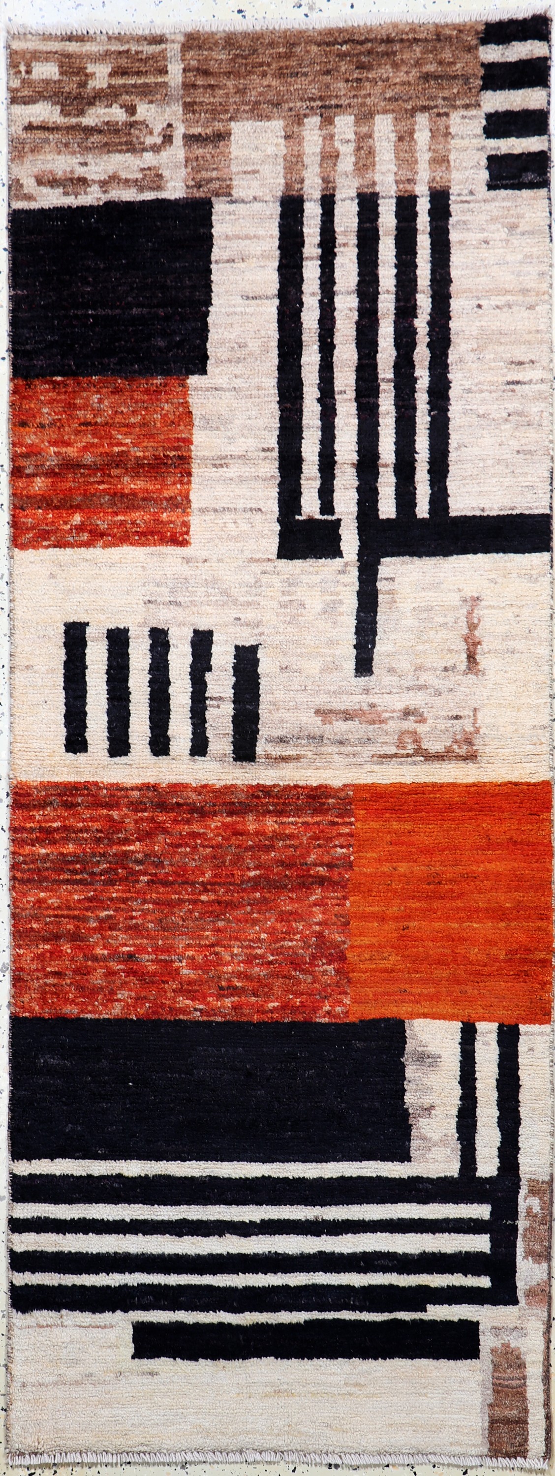Image 27033535 - Gabbeh´Modern´, Persien, Neuwertig, Wolle auf Wolle, ca. 201 x 76 cm Schätzpreis: ...