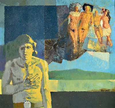 Image Heinz Broszka, 1942 Kattowitz-2015 Ludwigshafen, surrealistisch inszenierte ...