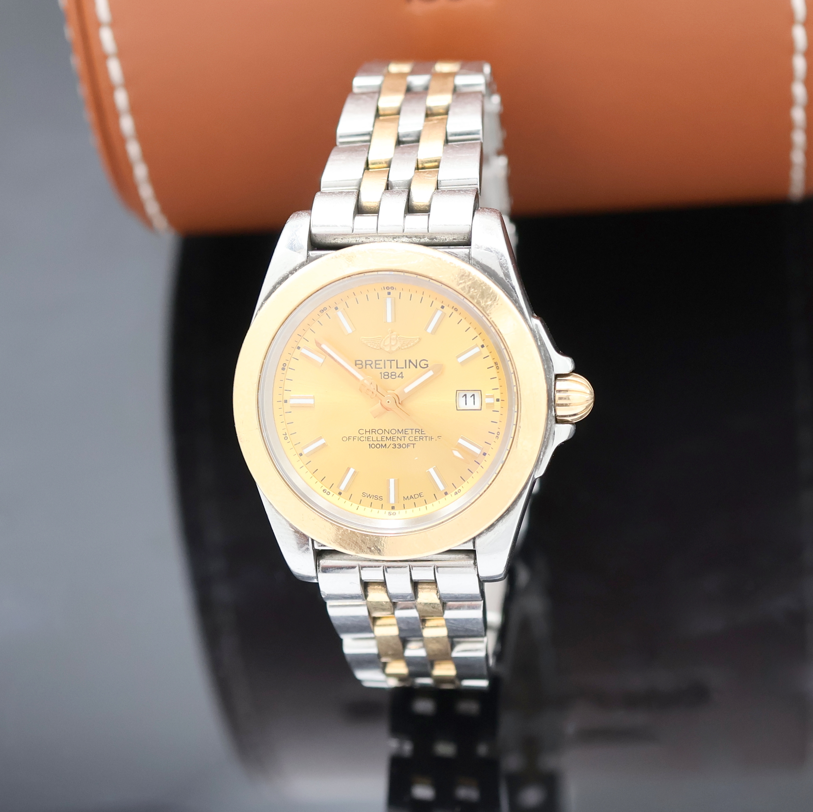 Image 27033650 - BREITLING Galactic 32 Seek Armbandchronometer Referenz C71330, Schweiz um 2010, quarz, ...