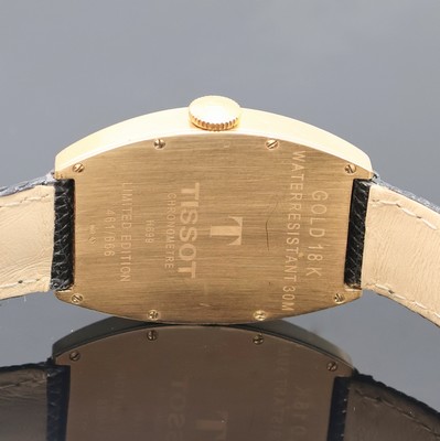 27033614c - TISSOT seltene, auf 666 Stück Chronometer Herrenarmbanduhr Porto in RG 750/000, Schweiz ...