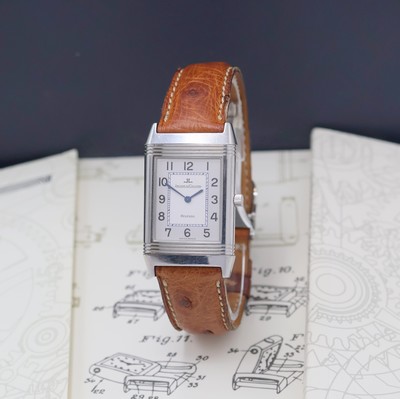Image Jaeger-LeCoultre Reverso Damenarmbanduhr Referenz 250.8.08, quarz, Edelstahlgeh. an ...